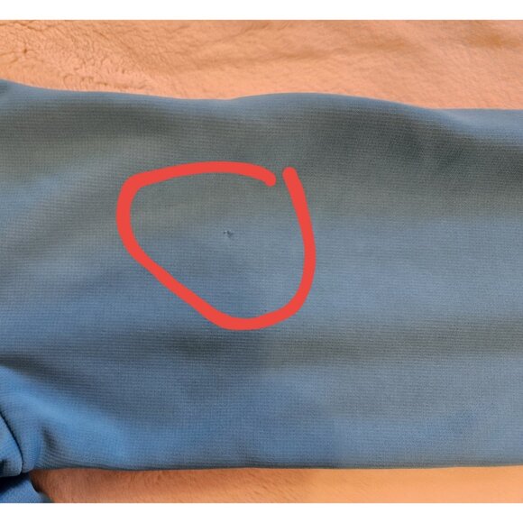 Under Armour Pullover Hoodie Youth Girls size Medium Turquoise Blue Logo - Picture 6 of 8